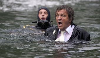 Съемки фильма "Любовь и война" режиссера Эмира Кустурицы