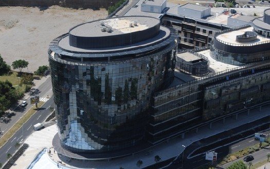 В Подгорице началось строительство отеля Sheraton Комплекс Atlas Capital Center в Подгорице. Фото: Vijesti.me, Savo Prelević