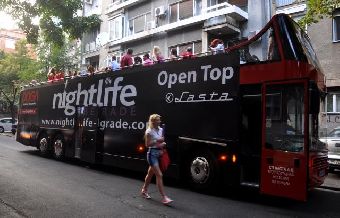 Вечерние автобусные экскурсии в Белграде