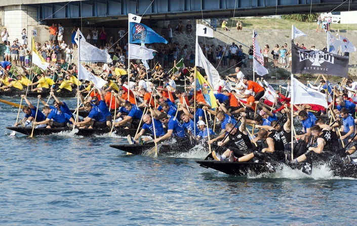 18-й марафон по реке Неретва в Хорватии