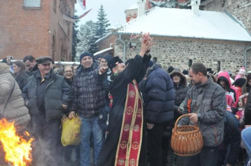 Празднование Рождественского сочельника в Сербии