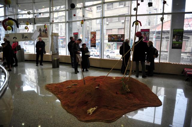 Выставка аборигенов "Богатство духа" в Белграде