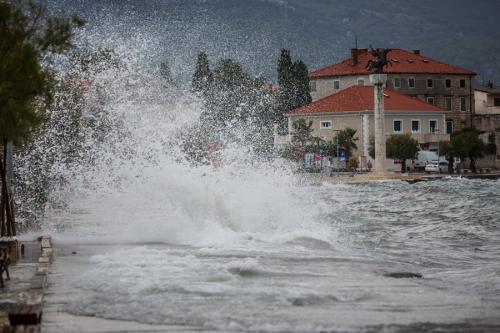 Шторм в Далмации
