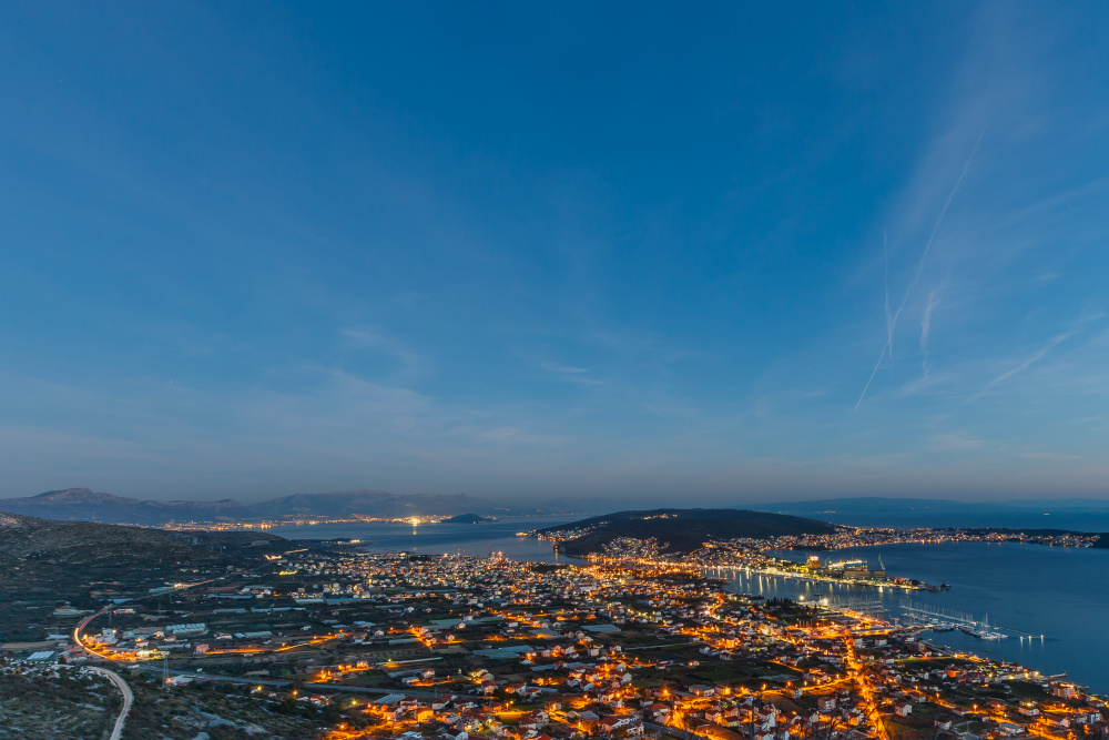 Панорамные виды Далмации в декабре