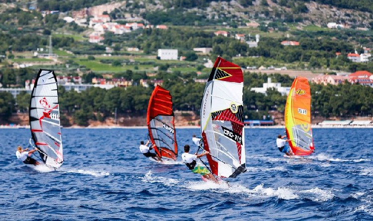 Чемпионата мира по виндсерфингу в слаломе у острова Брач