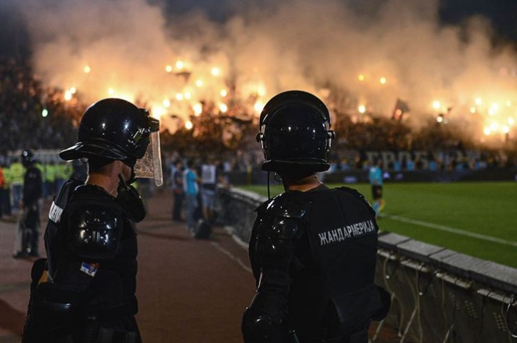 Вечное дерби «Партизана» и «Црвены Звезды» в сентябре 2016 года