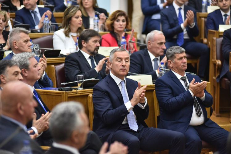Заседание Скупщины Черногории 28 апреля 2017 года. Фото: Cdm.me, Vedran Ilić