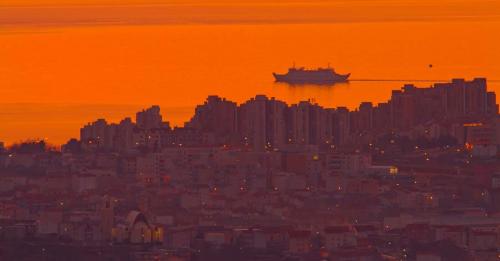 Закат в Сплите