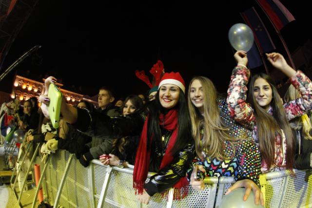 Празднование старого Нового года в Нови-Саде