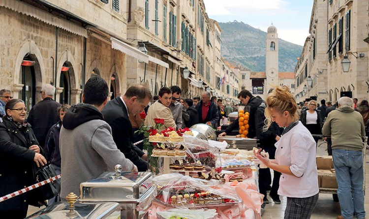 Гастрономический праздник Good Food Festival в Дубровнике. Фото: Croatia.hr