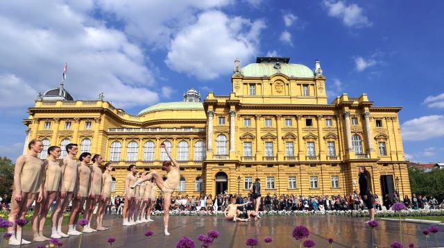 Всемирный день танца в Загребе