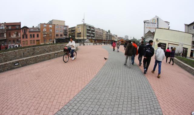 Площадь Республики в Нови-Саде после завершения работ
