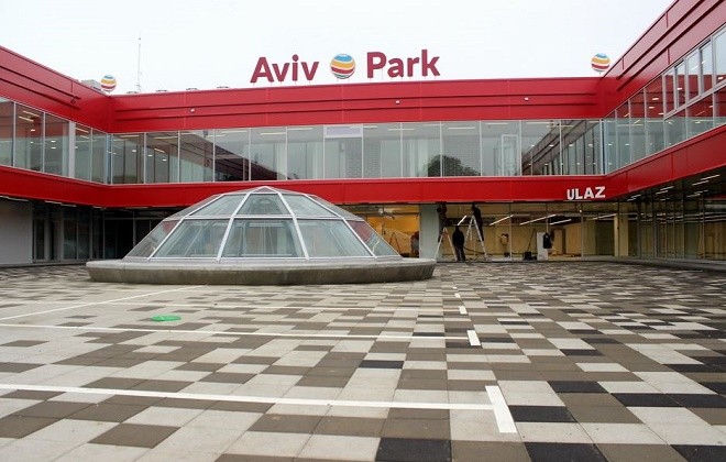 Торговый центр Aviv Park в белградском районе Звездара. Фото: Danubeogradu.rs