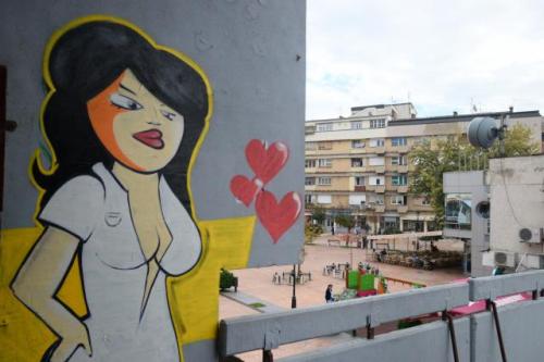 Настенная живопись в сербском Пироте