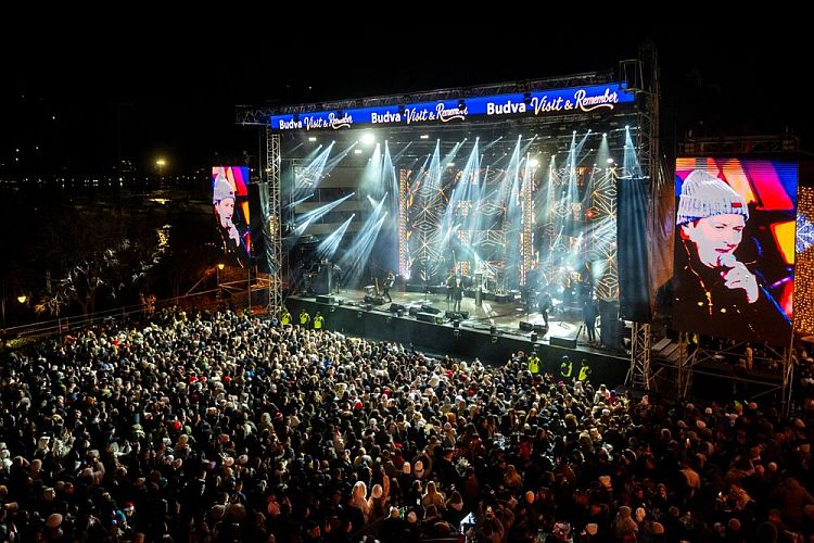 Встреча нового 2026 года в Будве