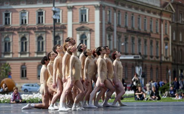 Всемирный день танца в Загребе