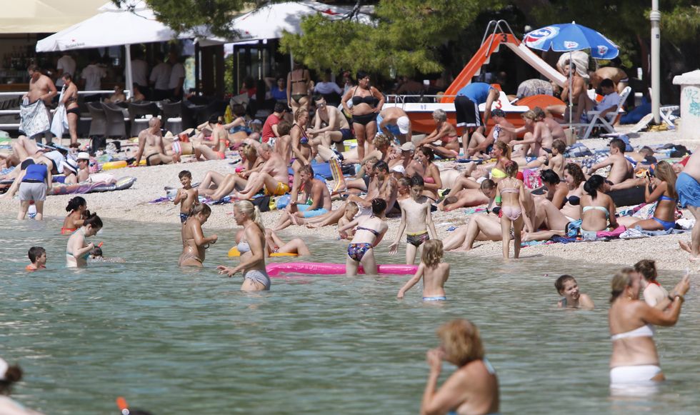 Макарская ривьера в Хорватии. Фото: Jutarnji.hr, Ivo Ravlic, CROPIX Макарская ривьера в июне 2016 г.