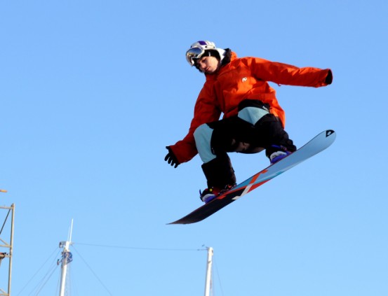 Международные соревнования по сноуборду в Риеке