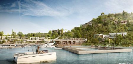 На Скадарском озере построят экокурорт стоимостью 90 млн евро Проект Porto Skadar Lake. Фото: Portoskadarlake.com