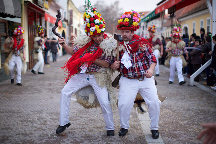 Январские маскарады в Хорватии
