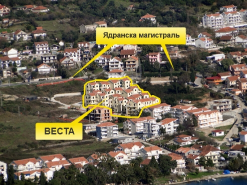 Квартира в Черногории, в Дженовичи