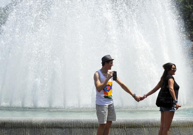 Жаркий июльский день в Белграде