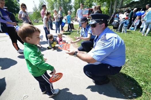 Празднование Дня полиции в Нише