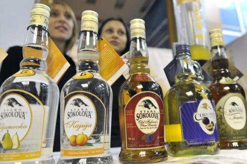 Фестиваль сербской раки в Белграде