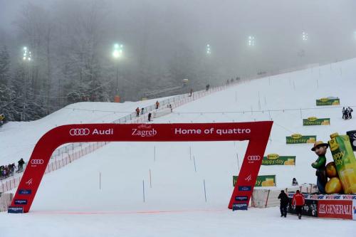 15-й этап Кубка мира по горнолыжному спорту в Загребе