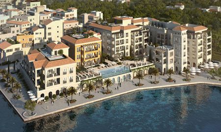 В тиватском комплексе Porto Montenegro началось строительство резиденции Ksenija Проект резиденции Ksenija. Фото: portomontenegro.com