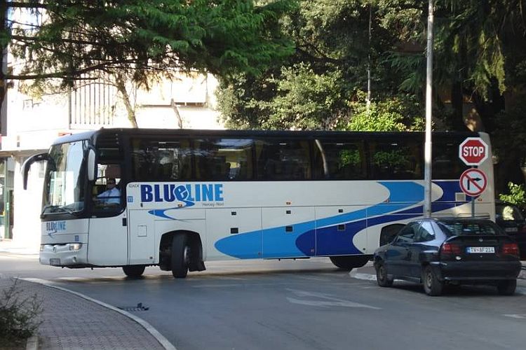 Автобус компании Blue Line. Фото: Facebook.com