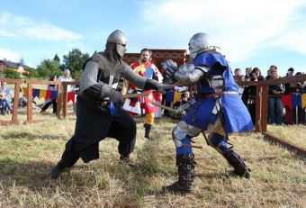 Международный рыцарский турнир в местечке Святая Елена в Хорватии