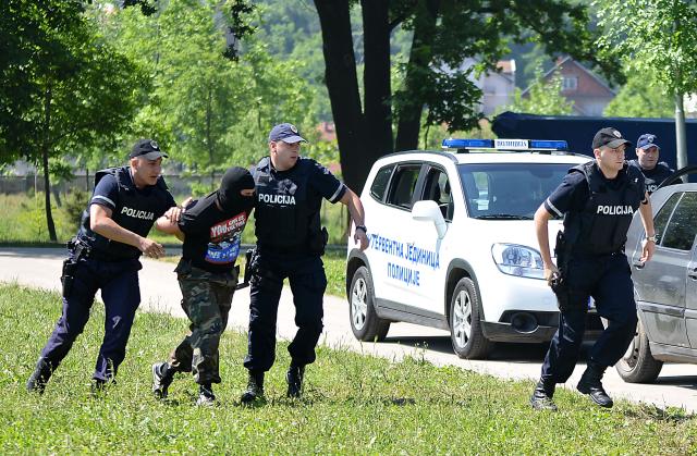 Празднование Дня полиции в Нише