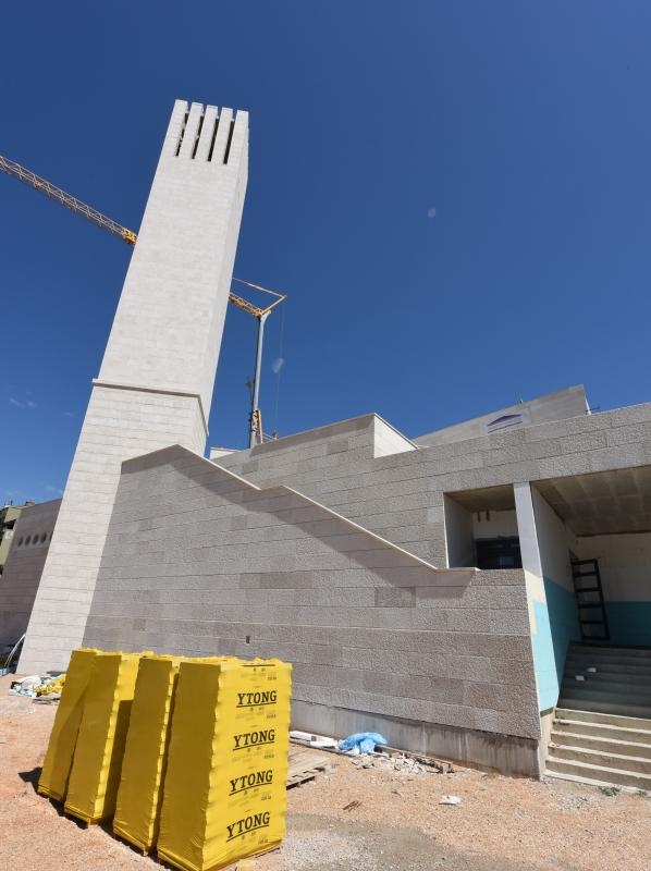 Строительство самой большой церкви в Хорватии