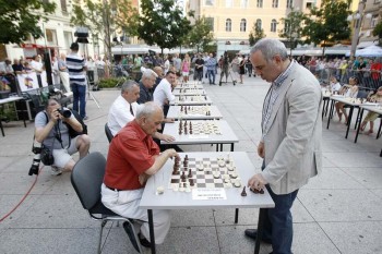 Гарри Каспаров в Загребе