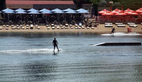 Отдых на полуоcтрове Ада-Циганлия