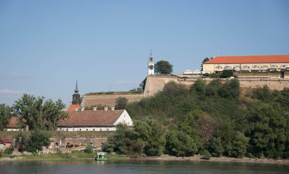 Набережная в сербском Нови-Саде