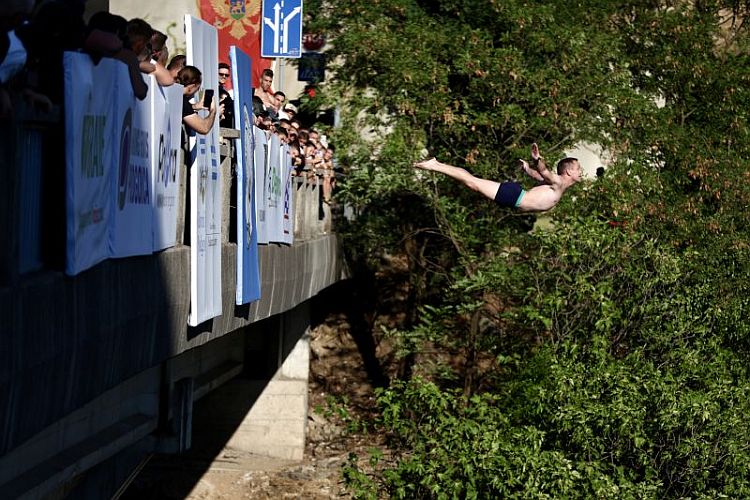 Прыжки с моста Визиря в Подгорице
