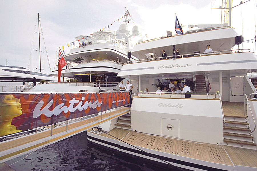 Яхта Katina хорватского производства