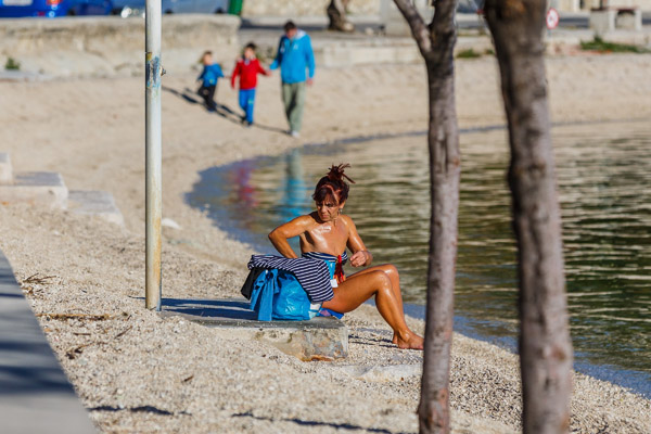 Конец ноября в хорватском городе Каштела
