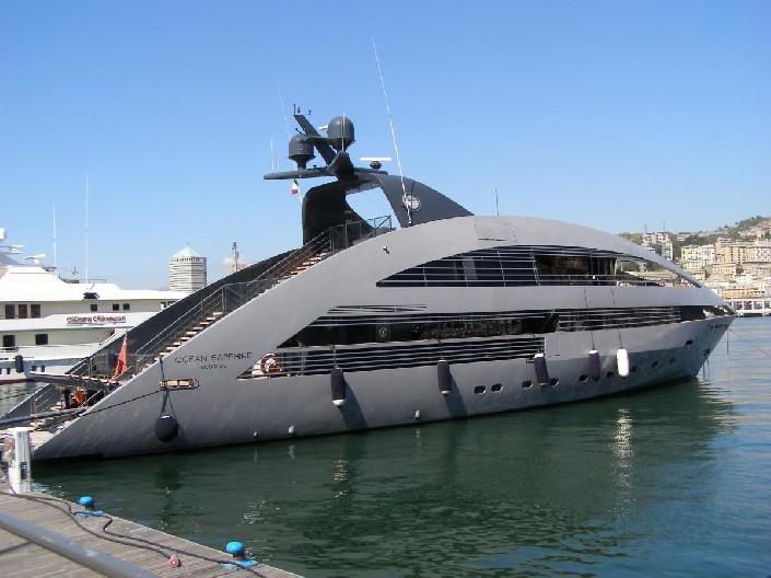 В черногорский Бар прибыла суперъяхта Ocean Sapphire Яхта Ocean Sapphire. Фото: Cdm.me
