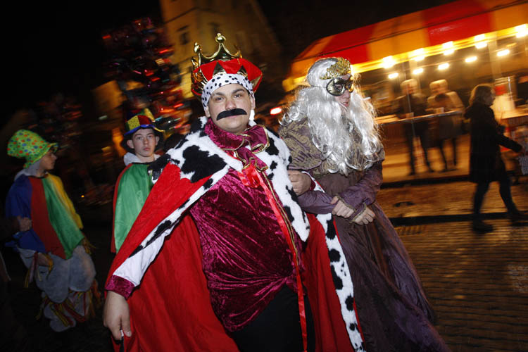 Открытие Самоборского карнавала в Хорватии