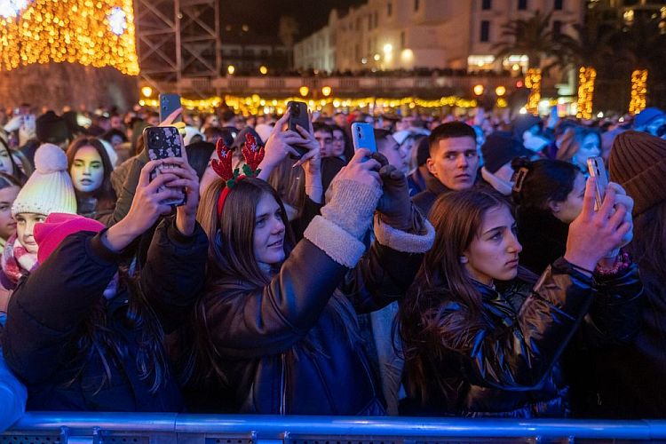 Встреча нового 2026 года в Будве