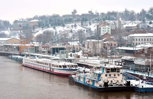 Белград под снегом