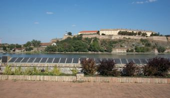 Набережная в сербском Нови-Саде