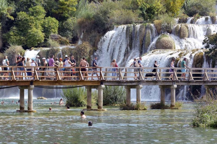 Водопад Скрадинский бук в Хорватии