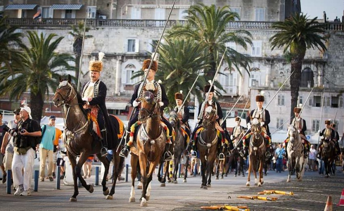 Конный праздник "Синьска алка" в Сплите