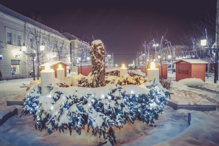 Январь 2016 года в хорватском городе Славонски-Брод