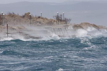 Буря на Макарской ривьере