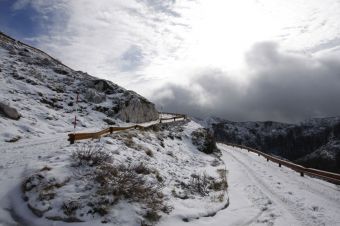 Снег на горе Биоково